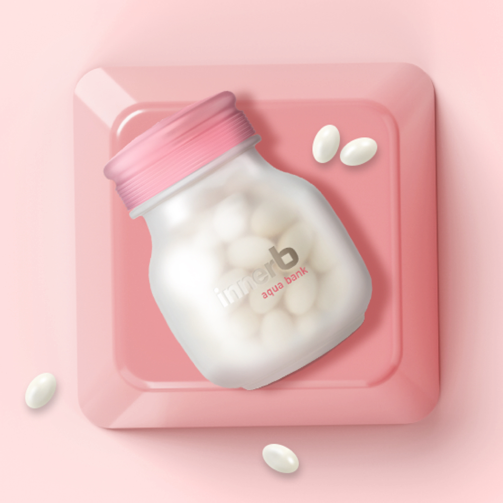 CJ 이너비 아쿠아뱅크 먹는 히알루론산 피부보습 56캡슐, 3개 - 상세 이미지 5