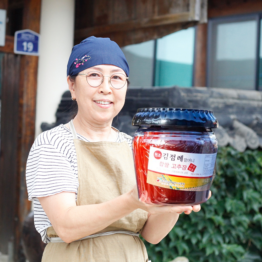 순창 찹쌀고추장 1kg 김점례고추장