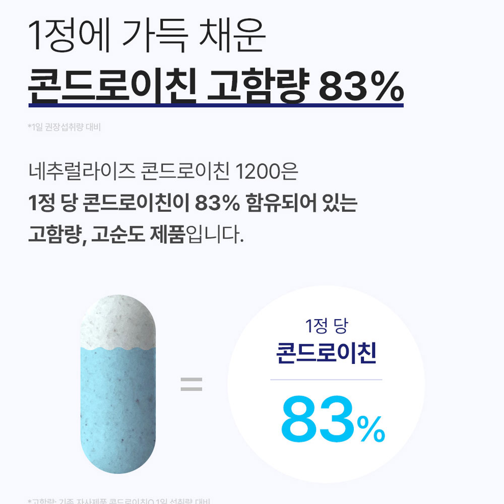 콘드라이친 1200 콘도로이친 콘트라이친 효능 12개월분 - 상세 이미지 5