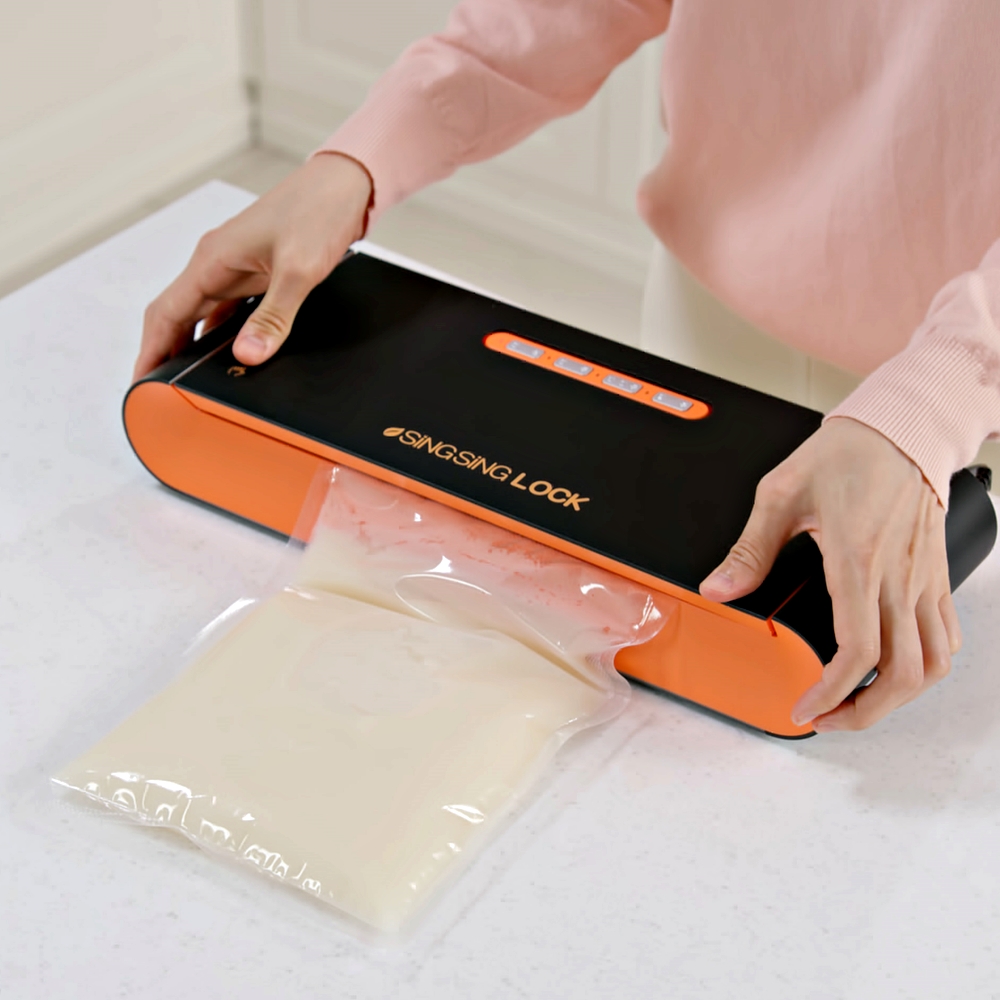 싱싱잠그미 가정용 진공포장기 초고속 진공실링기 진공압축기 진공기 반진공 전용팩