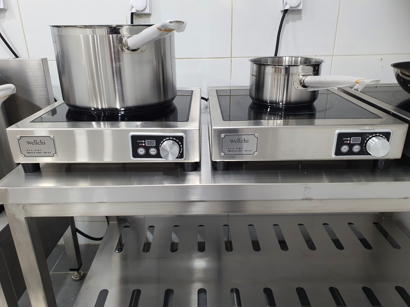 업소용인덕션 고화력 대형 1구 이동식 대용량 웰치 전기렌지 영업용 식당 주방 3.5KW 5