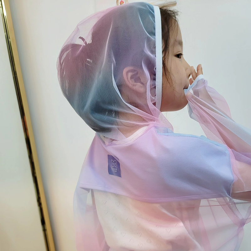 모기장옷 후드 바지 세트 모기 차단 성인 아동 몬스터 모기장