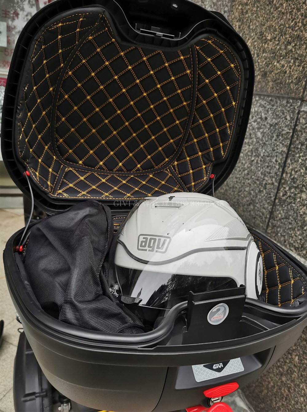 GIVI 탑박스 내피 커버 패드 세트 기비 호환 B32 - 상세 이미지 2