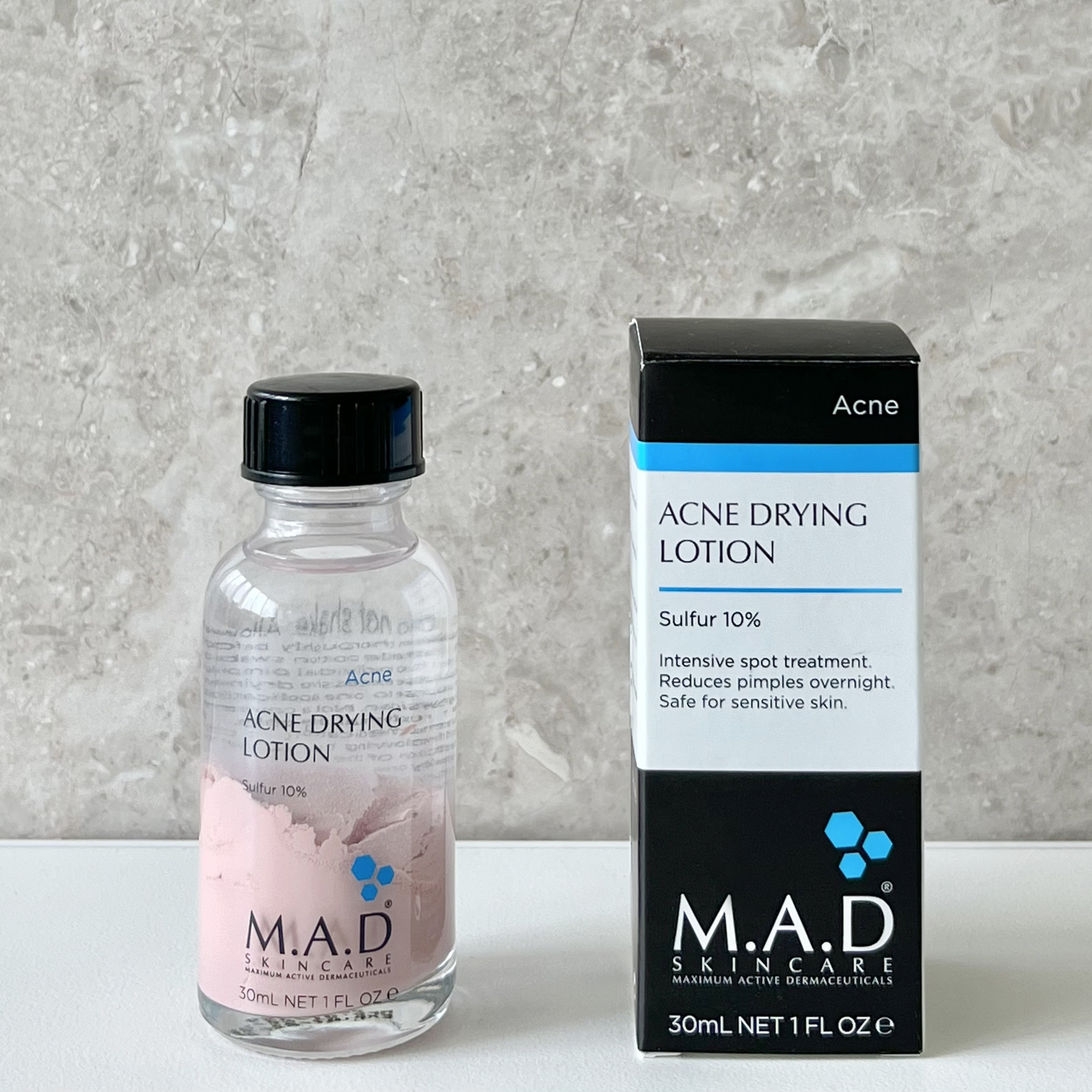 매드스킨케어 아크네 드라잉 로션 핑크스팟 30ml + 전용면봉 증정 - 메인 이미지
