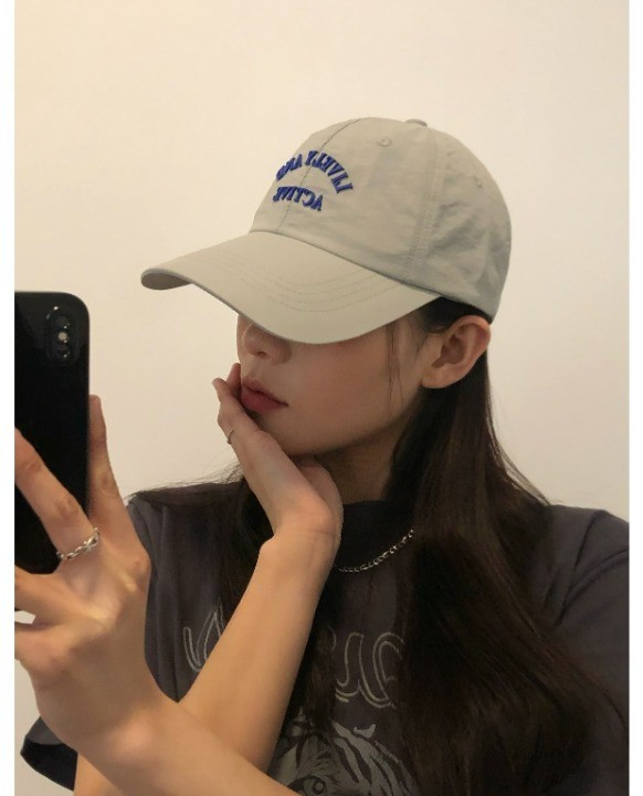🤿[물놀이필수품/방수기능]워터파크 물놀이 바스락 나일론 방수 볼캡 모자 상세 이미지 9