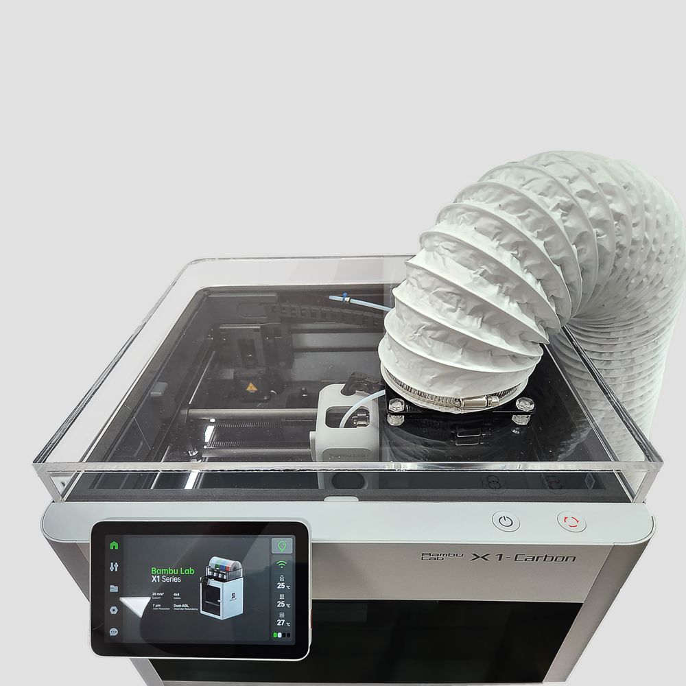뱀부랩 3D프린터 인클로저 챔버 밤부랩 환기장치 bambulab 정화장치 - 상세 이미지 2