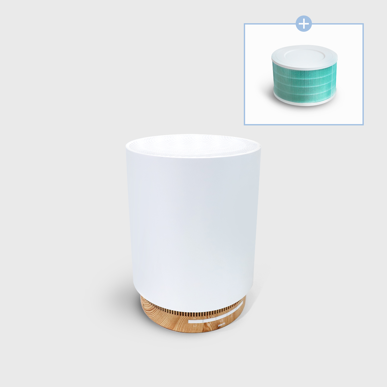 코드26 사계절 가정용 원룸 미니 소형 공기청정기 공기살균기 1세대