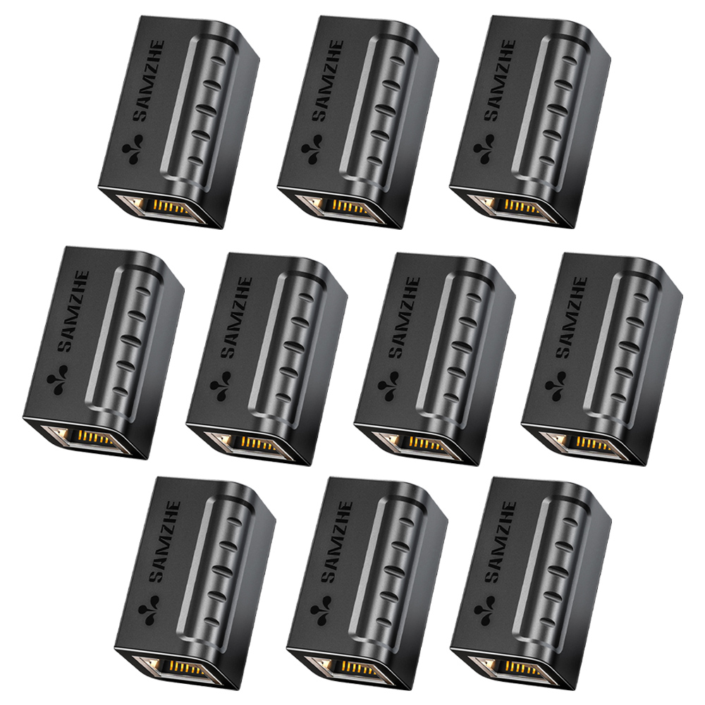 삼지 1000Mbps RJ45 랜연장 키스톤 잭 커플러 5개 10개, SZ-ZTH - 상세 이미지 2