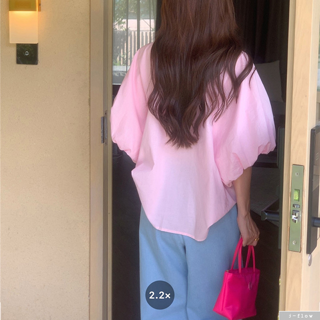 파타 데님 와이드 밴딩 코튼 팬츠 2col 봄 여름 하이웨스트 데일리 제이플로우 - 상세 이미지 5