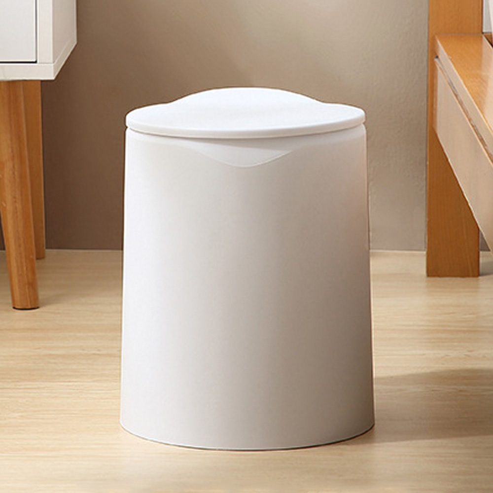 원터치 인테리어 휴지통 욕실 화장실 주방 8L 냄새차단 쓰레기통 제품 이미지