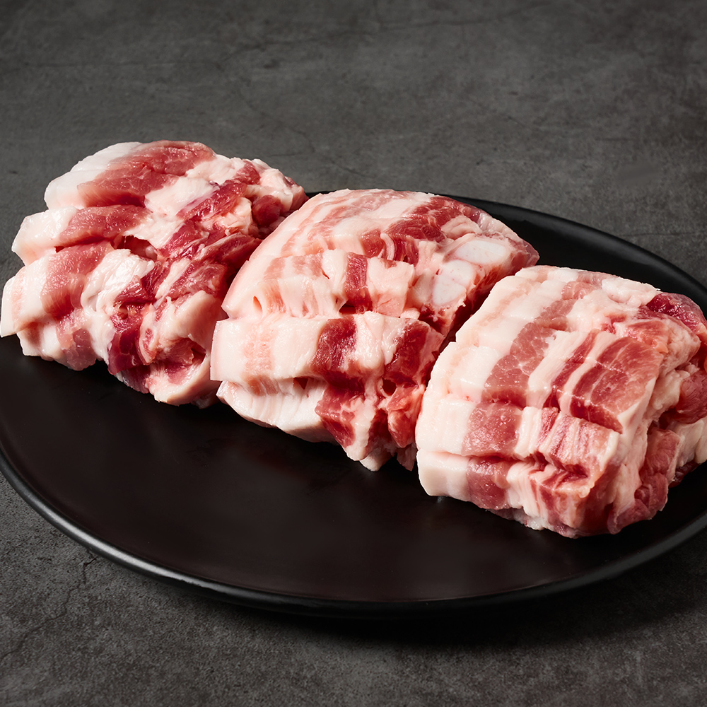 미식애락 국내산 돼지고기 앞다리살 구이용 300g+삼겹살 구이용 300g - 상세 이미지 4
