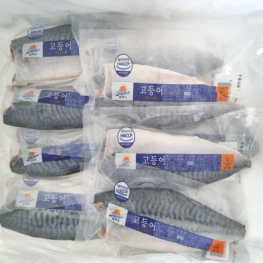 정우네생선가게 손질 노르웨이 고등어 중 대 120-150g 1kg, 1개
