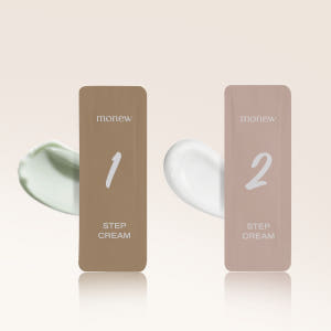 모뉴 리얼업 속눈썹 펌크림 10회분(스텝1, 2 크림 각 0.5g) 솔직 후기 | 피부 타입별 분석 - 상품 이미지 2