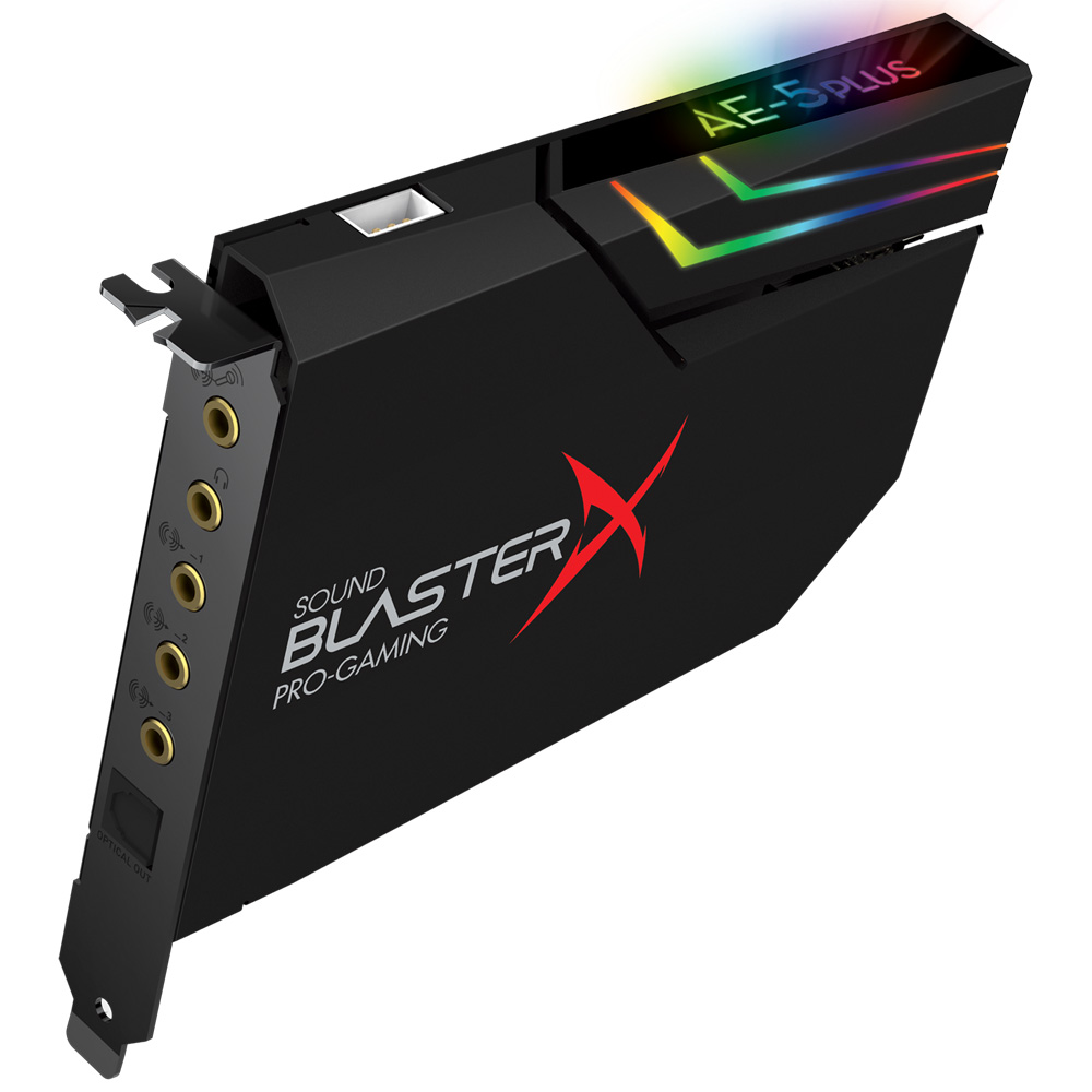 크리에이티브 사운드 블라스터X AE-5 PLUS 사운드카드 - 상세 이미지 3