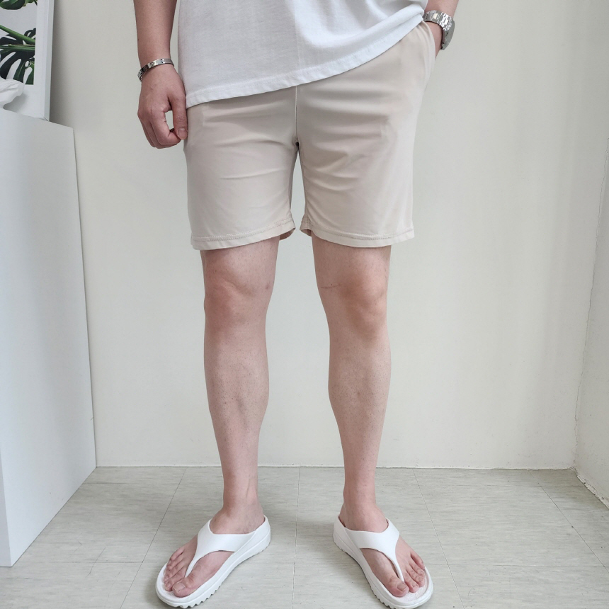 남자 냉장고 반바지 여름 사방스판 팬츠 이미지 3