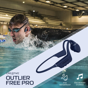 크리에이티브 OUTLIER FREE Pro 무선 골전도 이어폰 블루투스 ... 개봉기 | 실사용 후기 - 상품 이미지 1