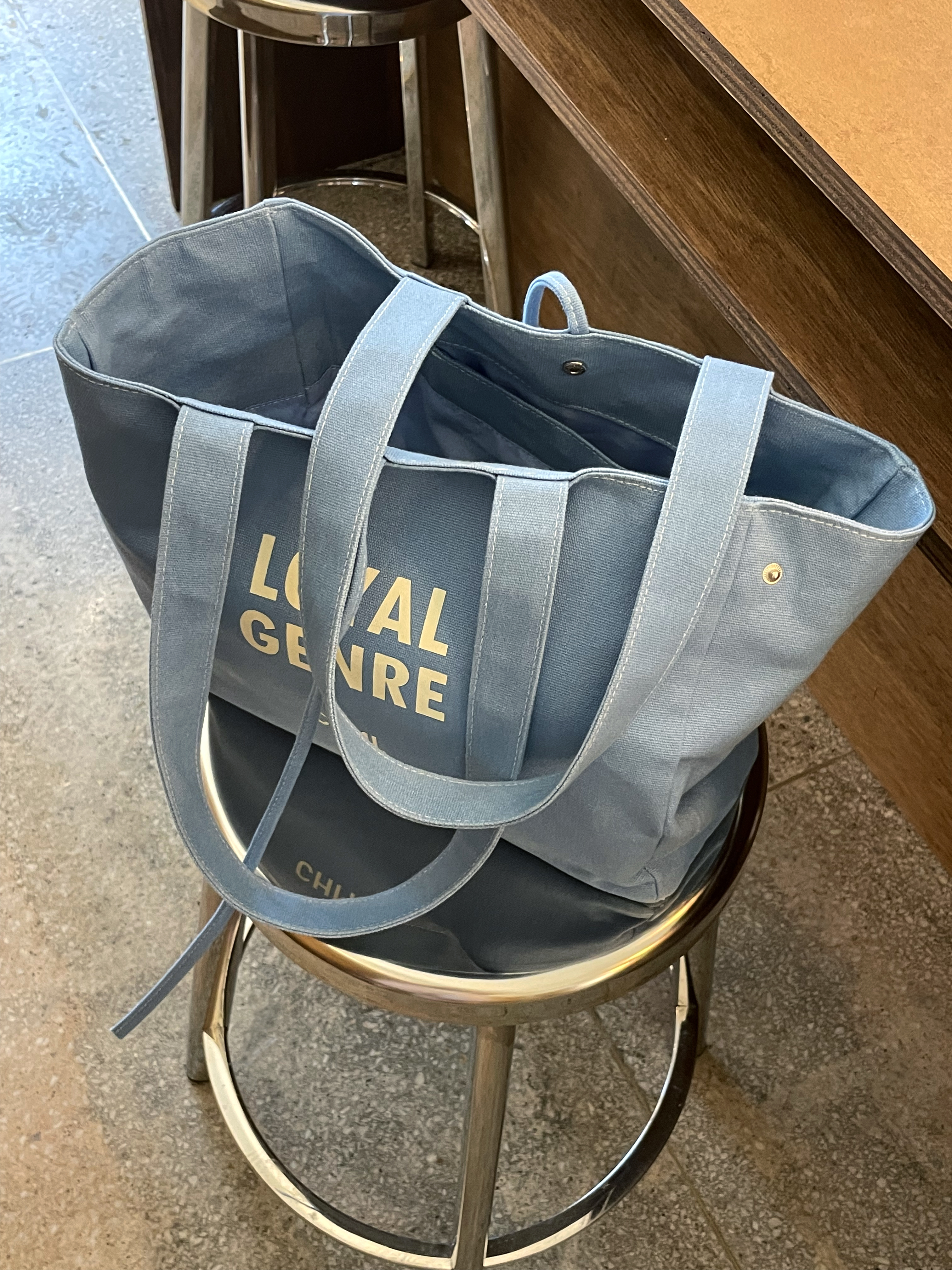 [로얄장르] LOLLY TOTE CANVAS 롤리 코튼 캔버스 토트백 2종 - 상품 이미지