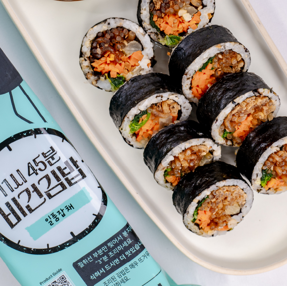 11시45분 곤약김밥 잡채 비건 냉동도시락 220g - 상세 이미지 2
