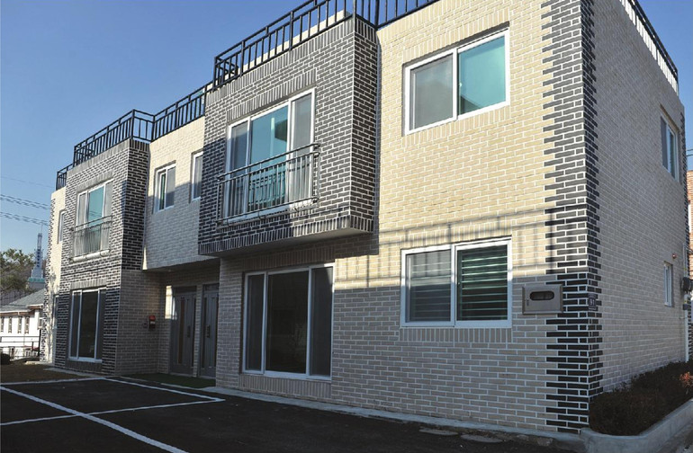 테라코타타일 점토타일 스무스 아이보리, 블랙 / 하다건재