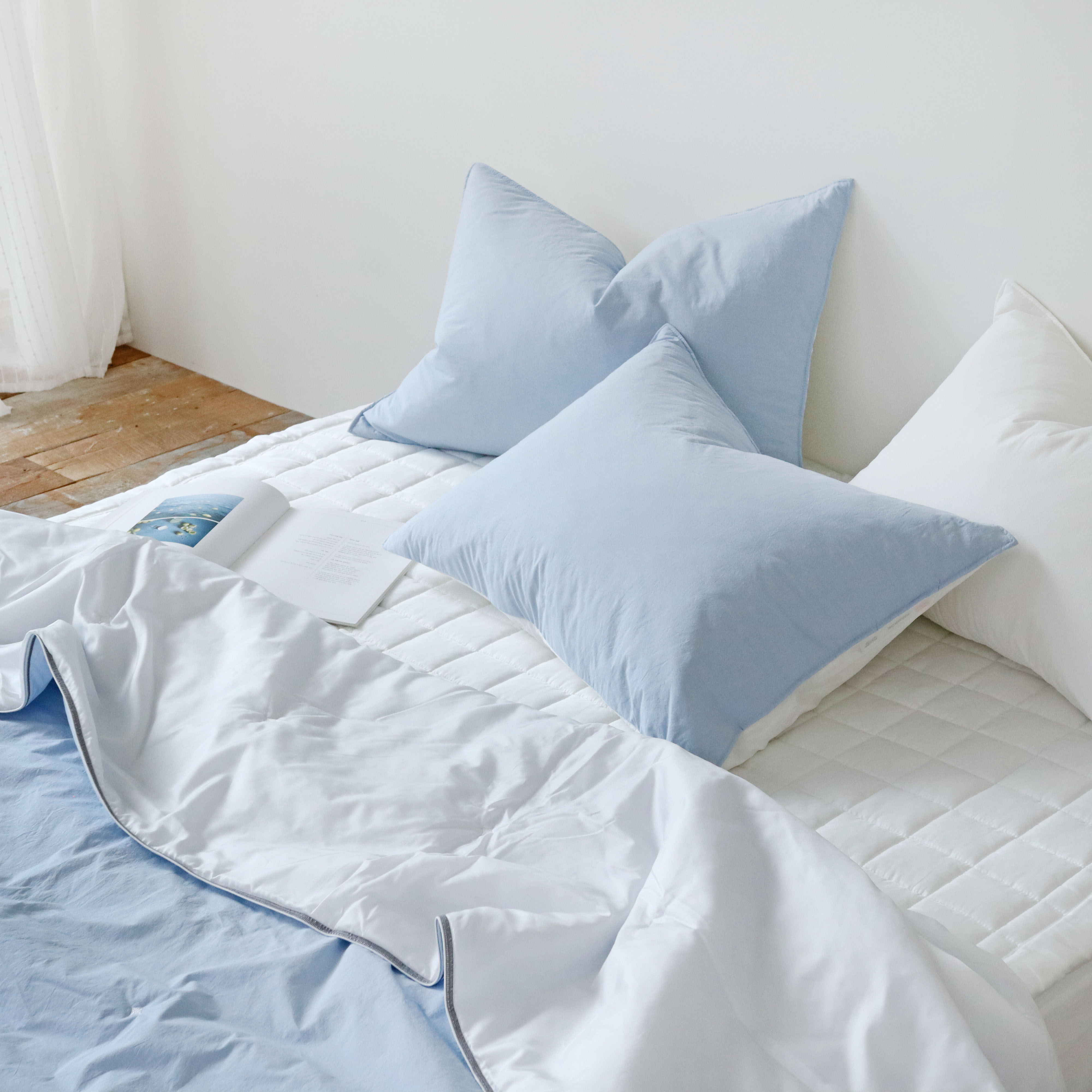 미드나잇 다이아 호텔 고밀도 냉감 시원한 쿨 아이스 얇은 여름이불 SS