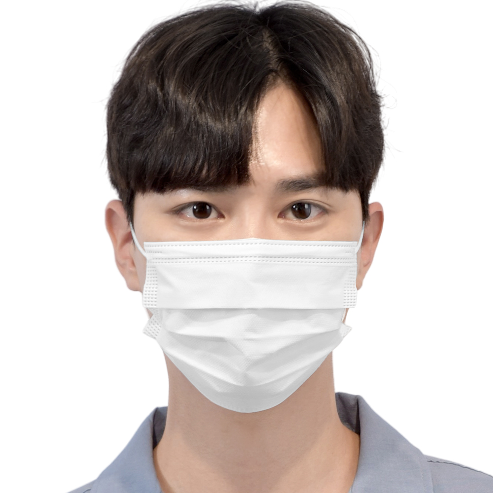 메디케이알 베이직핏 덴탈마스크 KF-AD 200매 L(대형), 백설기, 200개