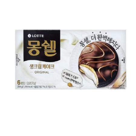 롯데 몽쉘 오리지널 204g x 16개 무