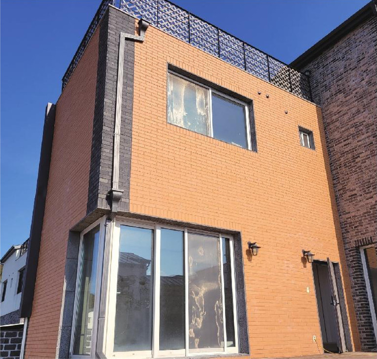 테라코타타일 점토타일 스무스 오렌지 / 하다건재