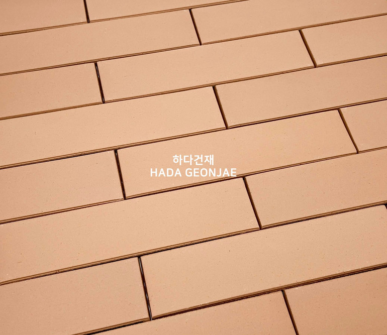 테라코타타일 점토타일 스무스 오렌지 / 하다건재