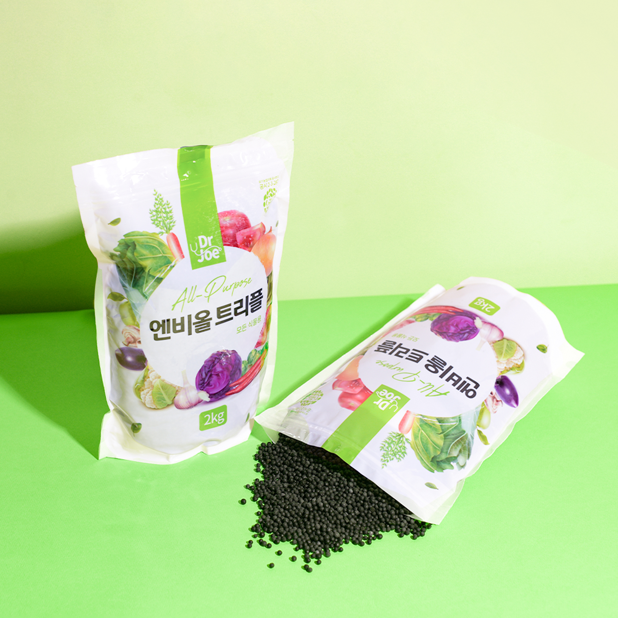 (주)누보 닥터조 엔비올트리플 2kg - [3평1포] 냄새없는 친환경 식물영양제 거름 주말농장 텃밭 제품 이미지