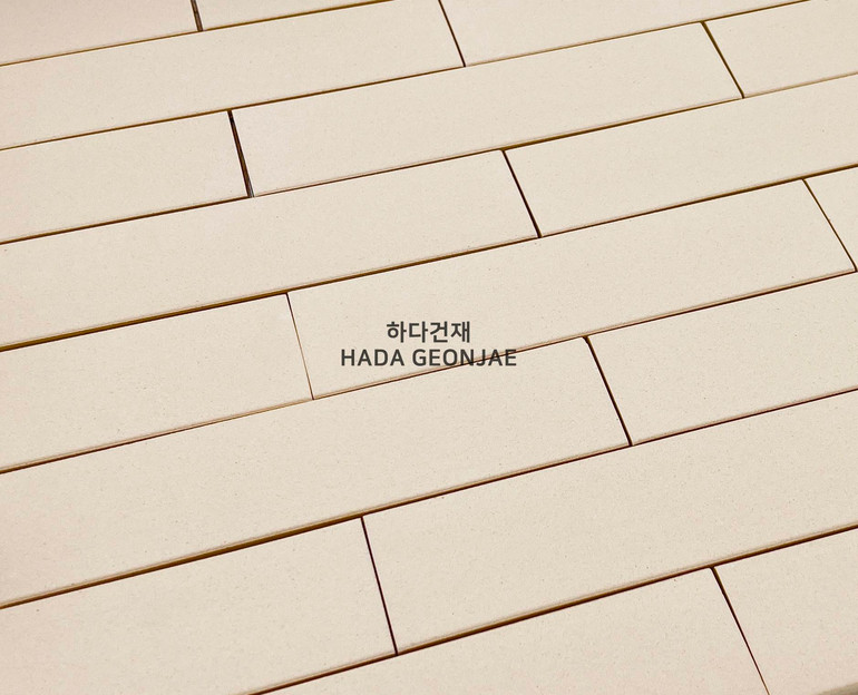 테라코타타일 점토타일 스무스 아이보리 / 하다건재