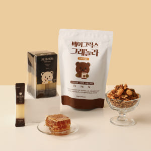 베어그릭스 저당 통곡물 그래놀라 오리지널 220g 맛있게 먹은 솔직 후기 - 상품 이미지 3