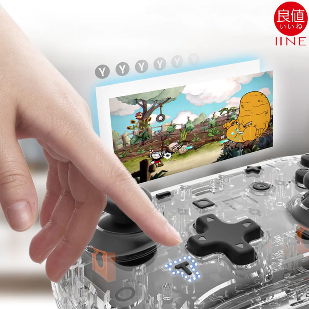 프로콘 이이네 투명미니 닌텐도스위치 PC 게임패드 - 상세 이미지 5
