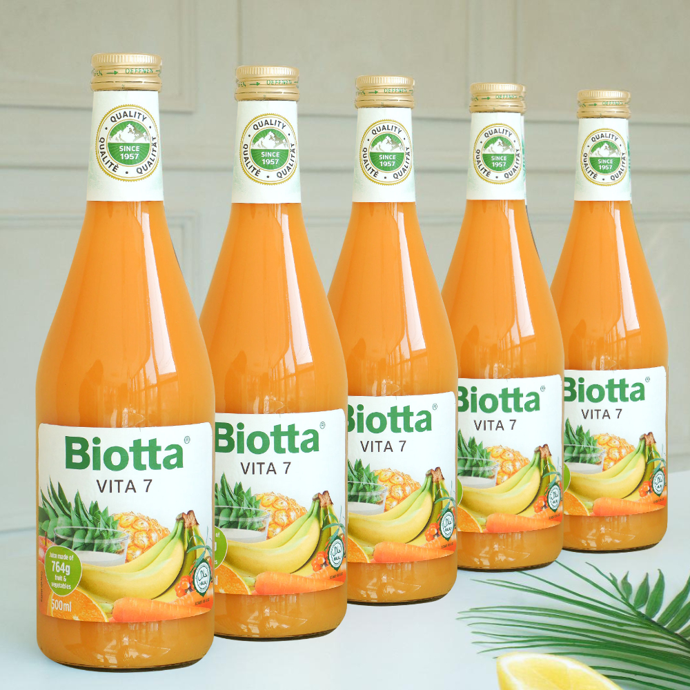 바이오타 자연유래 비타민 보물창고 비타7 500ml 8병 - 상품 이미지