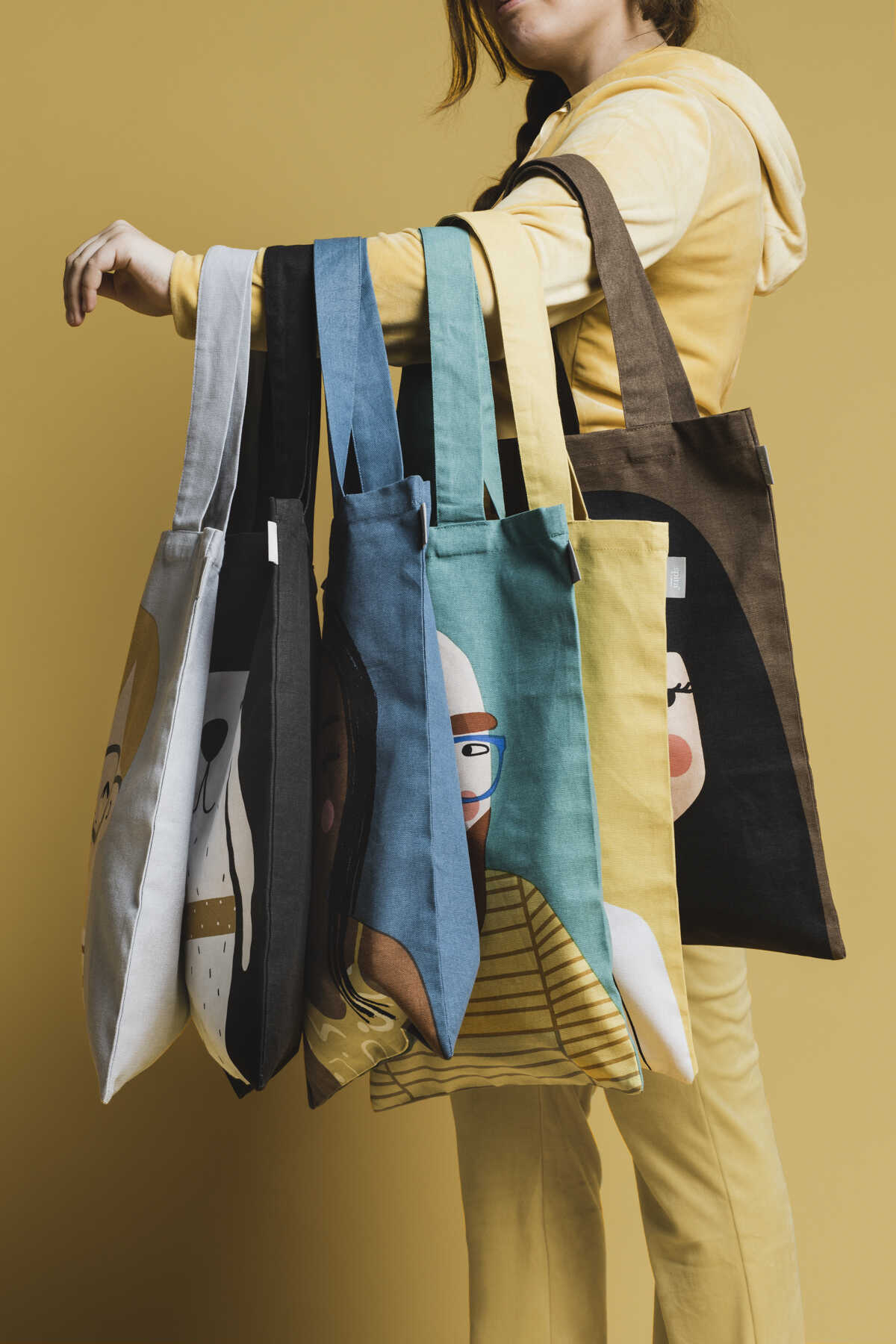 스피라 토트백 37x47cm 구스타프 이미지 7