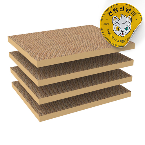 루어캣 숨숨집 스크레쳐 필로티 리필4p SC-561 RF