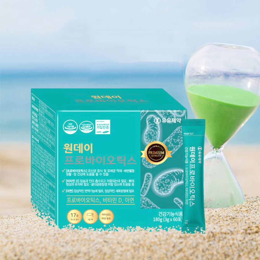 원데이 장내세균 60포 장건강 좋은유산균 2개월분 제품 이미지