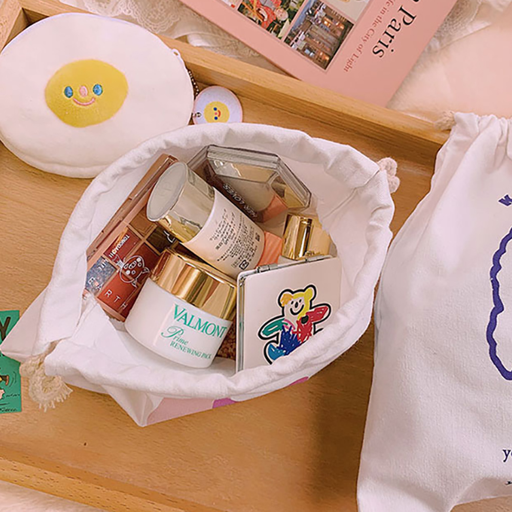 복조리파우치 더스트백 미니 이너백 여행용 캐릭터 복주머니 - 상세 이미지 2