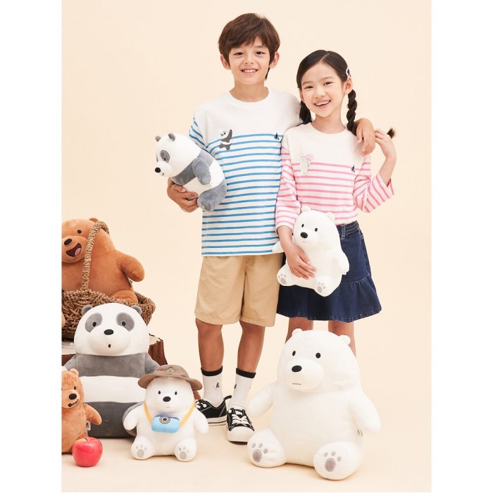 [BEANPOLE KIDS] [위베어베어스] 스트라이프 7부 티셔츠  블루 (BI3641U06P) : 빈폴키즈