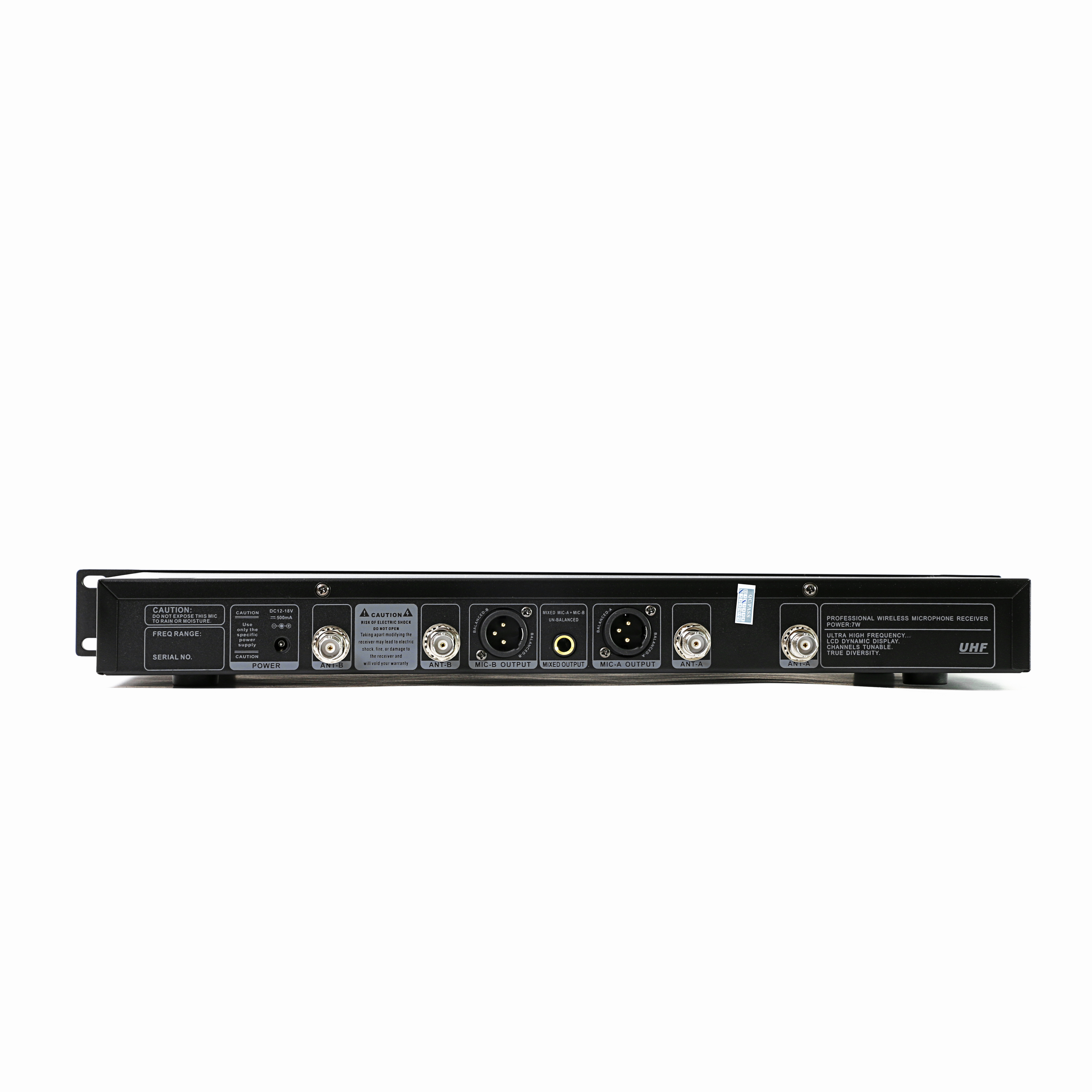 AVMaster 2채널 무선마이크 SMC-9002 교회 강의실 보컬 전문가용 하드케이스 이미지 3