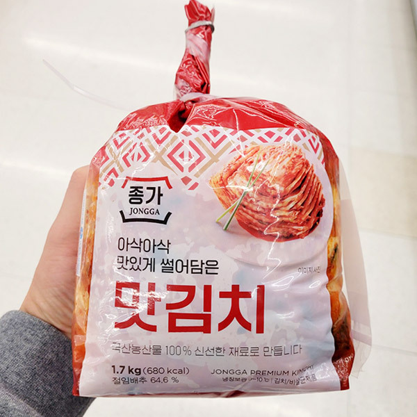 종가집 맛김치 1.7kg x 1개 : 내일 배송