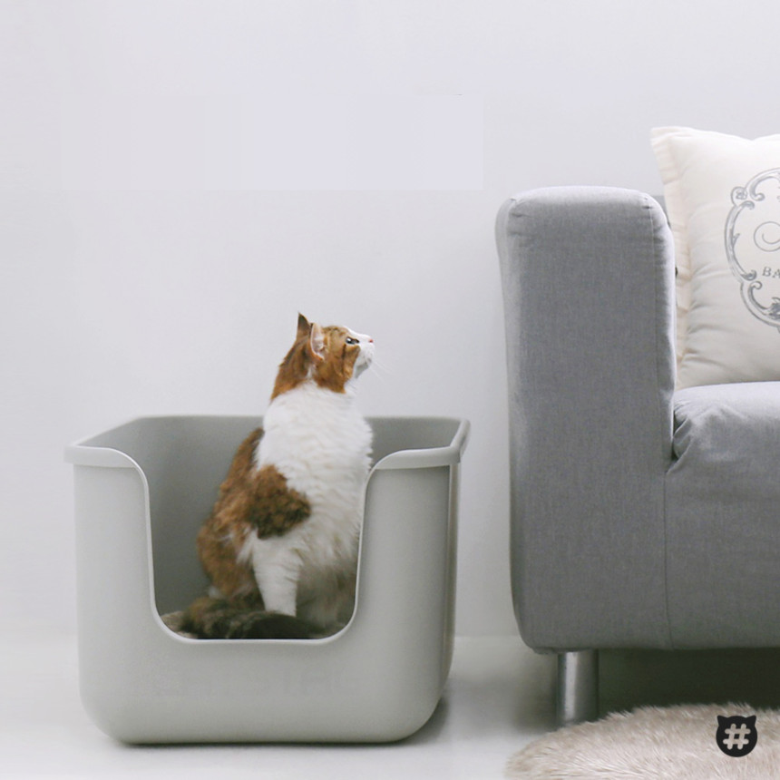 캣츠태그 BESPOKE 묘래박스 오리지널 고양이 화장실 대형 사진 5