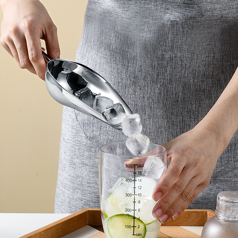 칼딘 스텐 얼음스쿱 커피 스쿠프 스테인리스 스쿱 6호