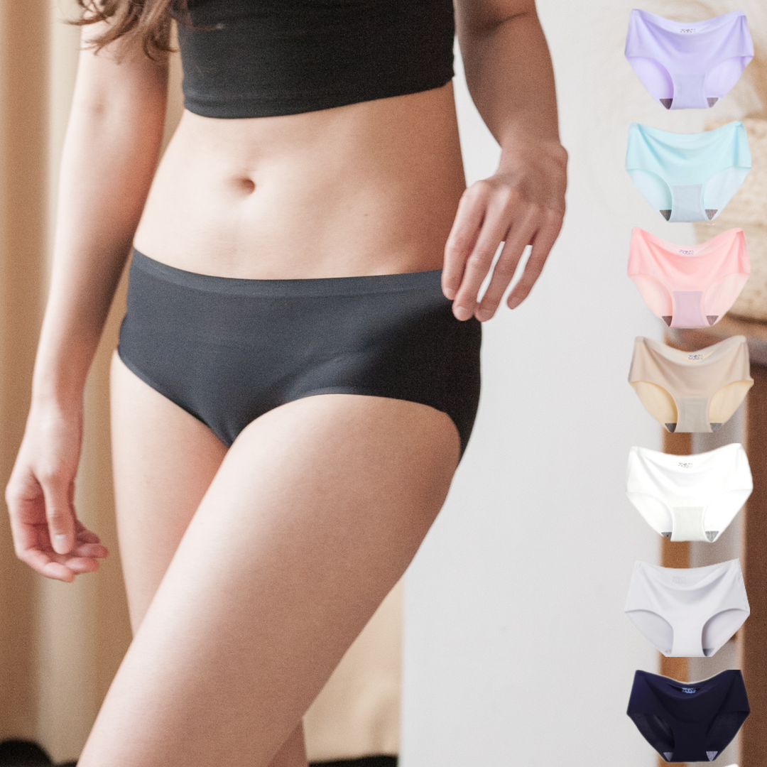 심리스팬티 여성팬티 노라인 무봉제 여자 티 팬티 요가 필라테스 레깅스 - 상품 이미지