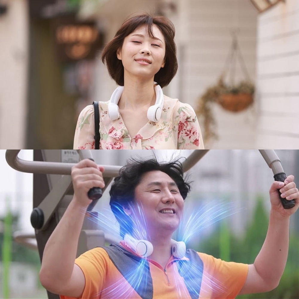 바쿨 좌우분리 목선풍기 넥밴드선풍기 넥선풍기 목풍기 - 상세 이미지 3