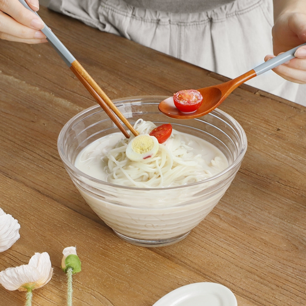 투명 냉면그릇 유리 콩국수 화채그릇 종지 - 상품 이미지