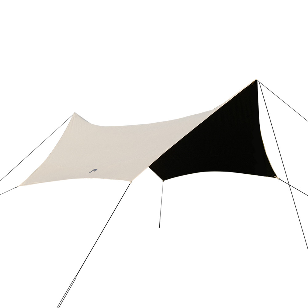 폴라리스 뉴 헥사타프 블랙코팅 캠핑 차박 타프 스킨 대형 그늘막