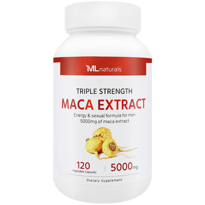 마이라이프 내추럴스 마카 추출물 5000mg 120야채캡슐 - 메인 이미지