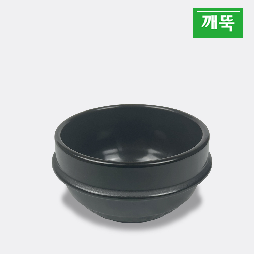 깨끗한 뚝배기 그릇 깨뚝 식당 업소용 찌개솥 1호(1BOX) - 상세 이미지 3