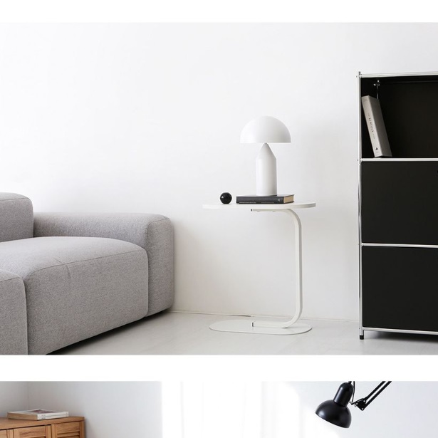 높은 좌식 테이블 높은 소파 테이블 기능성 거실용 탁자