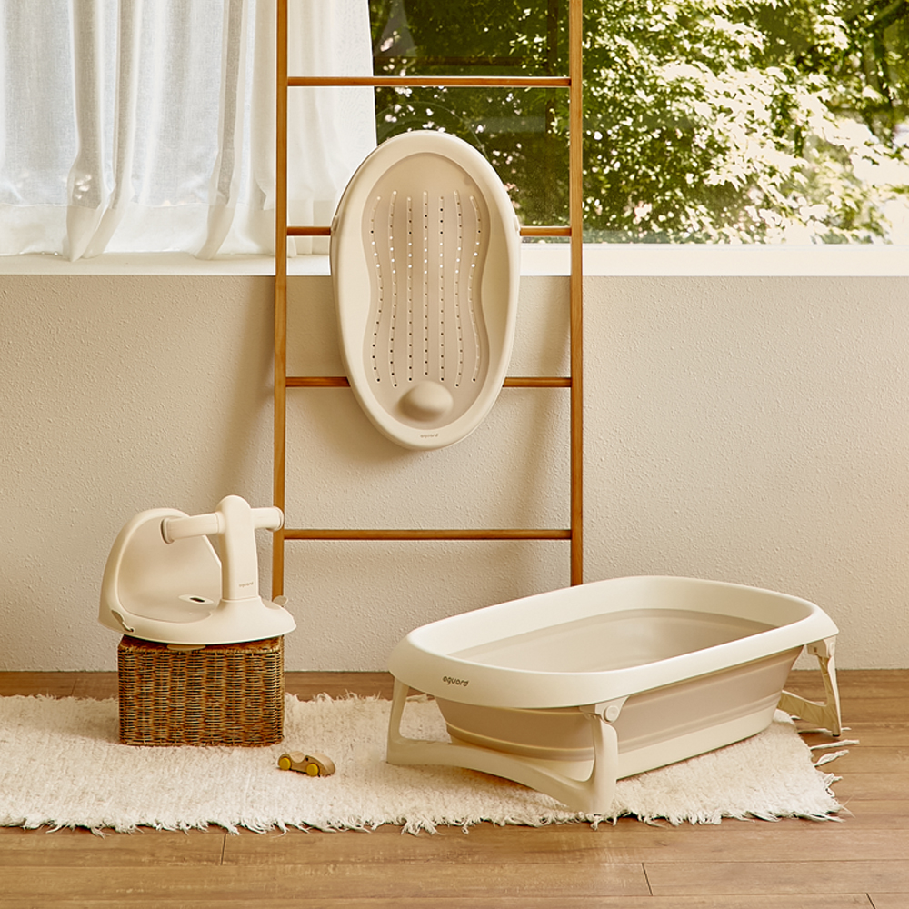 아가드 베이비 싱크대 욕조 신생아 아기 욕조 물빠짐 미끄럼방지